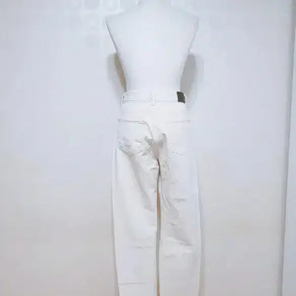 [BUNJANG] Ivory Straight Leg Pants / 아이보리진66/청바지66/흰바지66