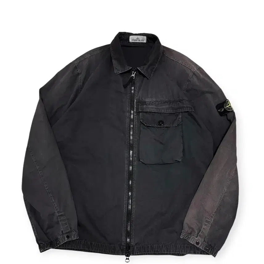 [BUNJANG] Stone Island Old Effect Shirt Jacket XL / 스톤아일랜드 올드 이펙트 셔츠 자켓