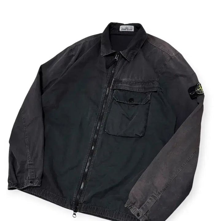 [BUNJANG] Stone Island Old Effect Shirt Jacket XL / 스톤아일랜드 올드 이펙트 셔츠 자켓