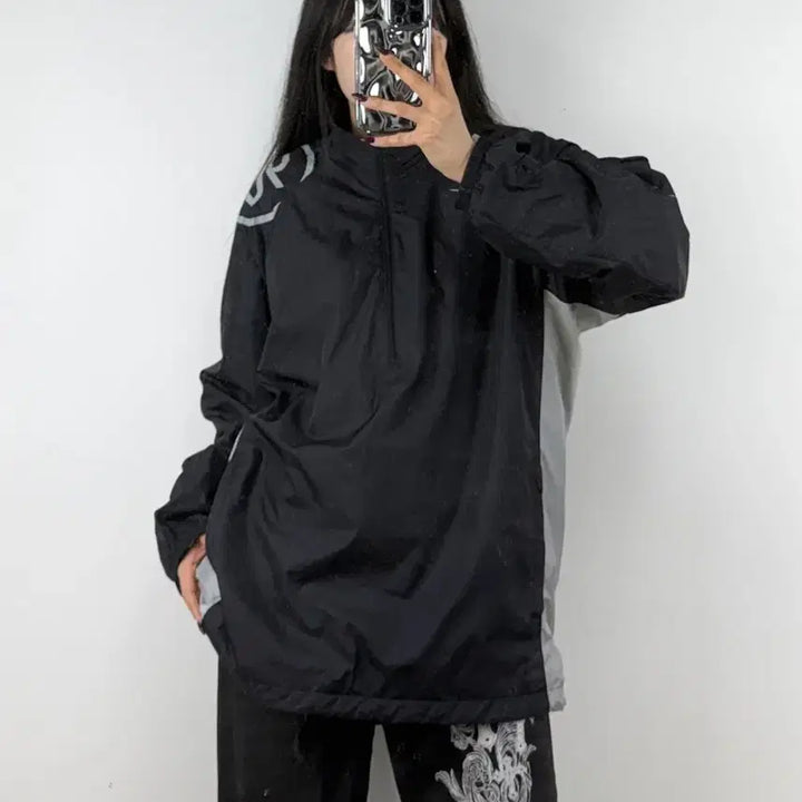 [BUNJANG] Nike Clima-FIT Half-Zip Windbreaker XL / 나이키 클라이마핏 반집업 바람막이 E113