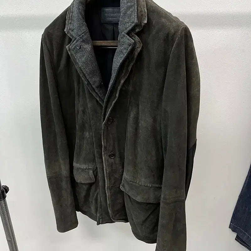 [BUNJANG] All Saints Suede Blazer / 105) 올세인츠 스웨이드 블레이져