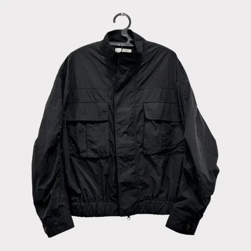 [BUNJANG] La Fille Destore Wind Cell Big Pocket Tech Jacket Black / 새상품 라퍼지스토어 윈드셀 빅포켓 테크 자켓 M 블랙 바람막이