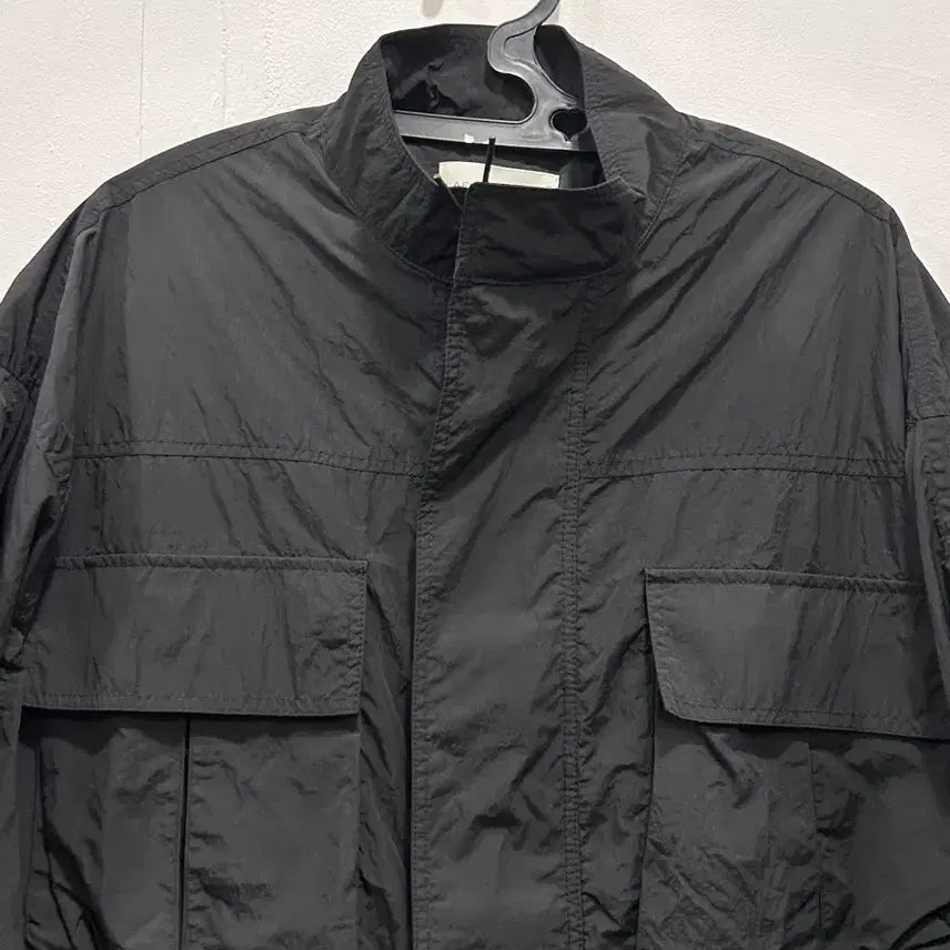 [BUNJANG] La Fille Destore Wind Cell Big Pocket Tech Jacket Black / 새상품 라퍼지스토어 윈드셀 빅포켓 테크 자켓 M 블랙 바람막이