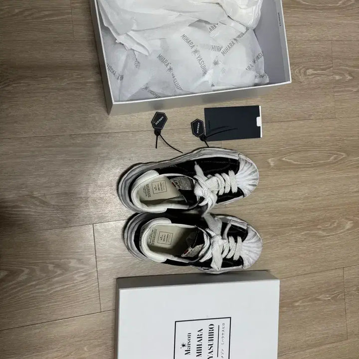 [BUNJANG] Maison Mihara Yasuhiro Blakey Sneakers / 메종 미하라 야스히로 블레이키