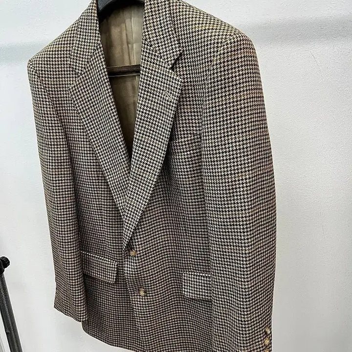 [BUNJANG] Burberry Classic Houndstooth Wool Jacket / 105-110) 버버리 클래식 하운드 울자켓