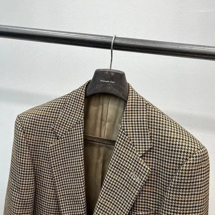 [BUNJANG] Burberry Classic Houndstooth Wool Jacket / 105-110) 버버리 클래식 하운드 울자켓