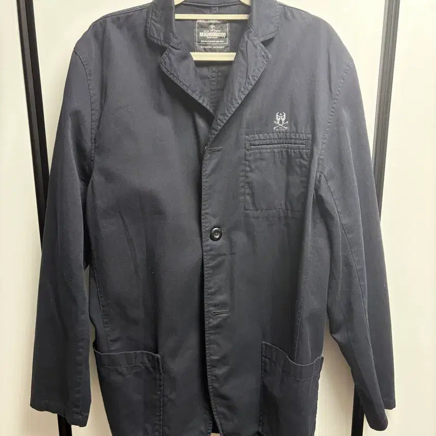 [BUNJANG] Neighborhood Black Work Jacket / 네이버후드 블랙 워크 자켓 블레이저