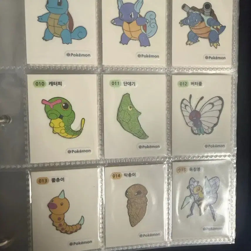 [BUNJANG] Pokemon 1st Generation 159 Stickers / 포켓몬 띠부씰 1세대 159종