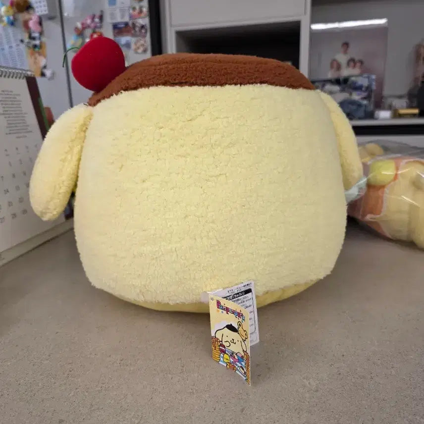 [BUNJANG] Sanrio Pompompurin Pudding Cushion / 산리오 폼폼푸린 폼푸 푸딩 쿠션