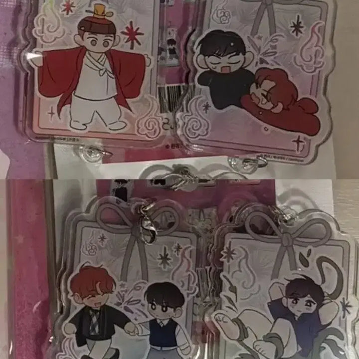 [SOLD OUT] 꿈자리가 이상한데요 아크릴 연결 키링 투니크