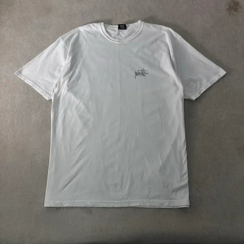 [BUNJANG] Stussy Reverse Cotton T-Shirt / 110 스투시 역반향 코튼 반팔티