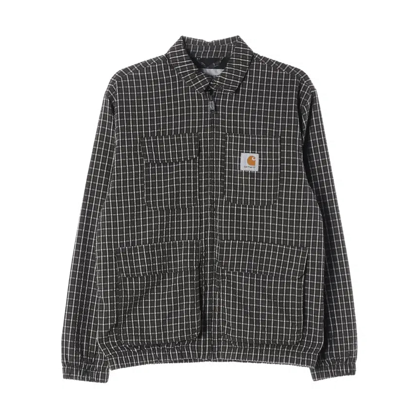 [BUNJANG] Carhartt WIP Dryden Check Pattern Cotton Jacket / 칼하트 WIP Dryden 드라이든 체크 패턴 코튼 재킷