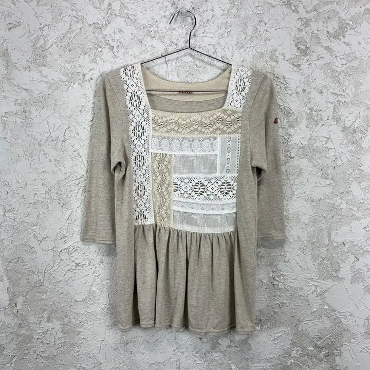 [BUNJANG] Kapital Ivory Knit Cardigan / 캐피탈