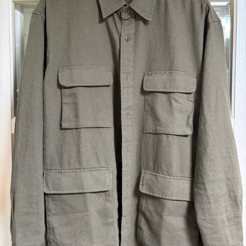 [SOLD OUT] [L] 유니온블루 BDU 린넨 셔츠