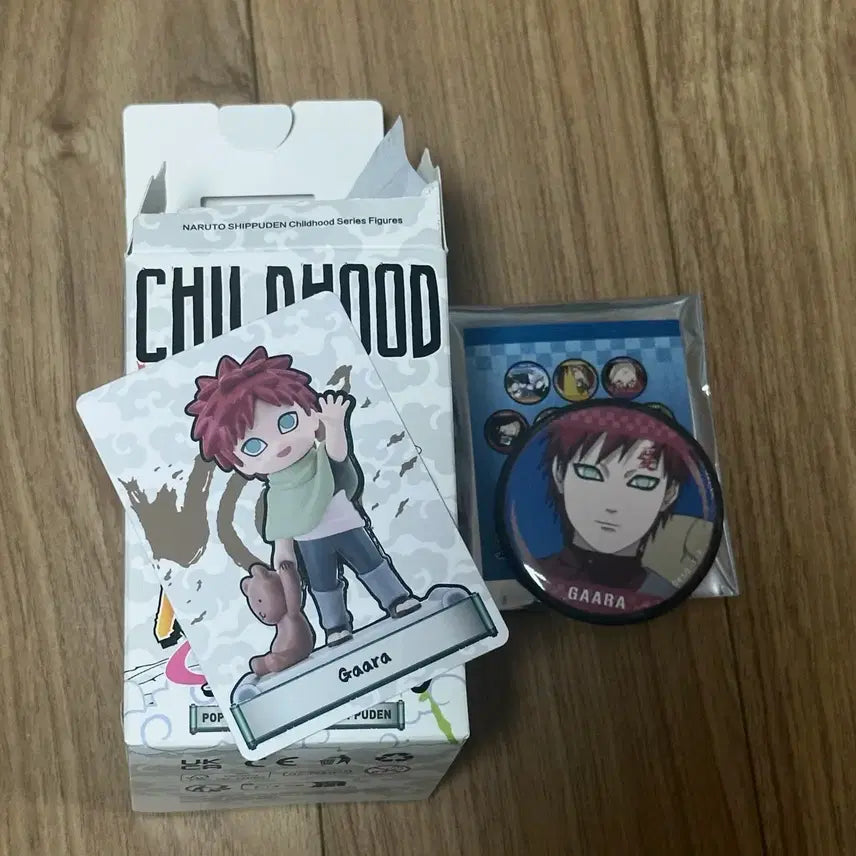 [BUNJANG] Pop Mart Naruto Shippuden Gaara Badge / 팝마트 나루토 질풍전 가아라, 가아라뱃지