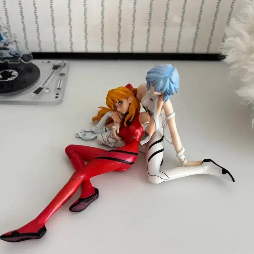 [BUNJANG] Kotobukiya Rei Ayanami &amp; Asuka Langley Twin Bandage Plugsuit Classic Figure / 에반게리온 코토부키야 레이 아스카 트윈 붕대 플러그수트 고전피규어
