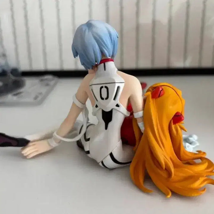 [BUNJANG] Kotobukiya Rei Ayanami &amp; Asuka Langley Twin Bandage Plugsuit Classic Figure / 에반게리온 코토부키야 레이 아스카 트윈 붕대 플러그수트 고전피규어