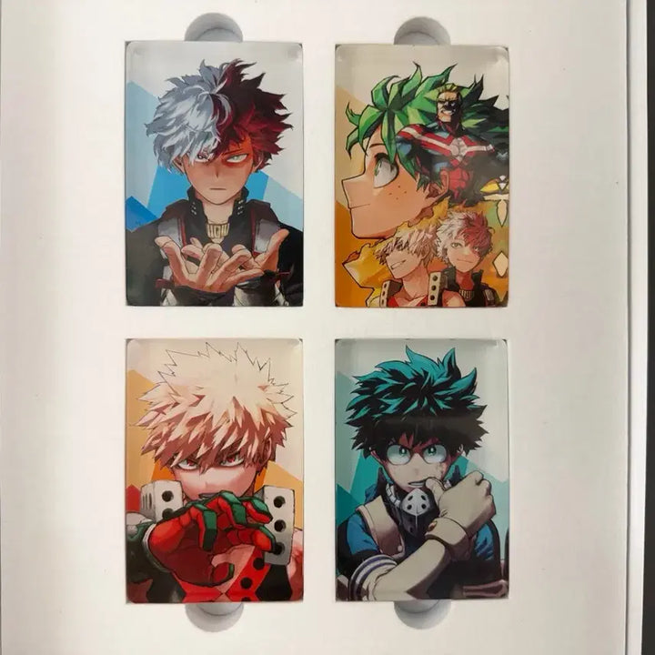 [BUNJANG] My Hero Academia Special Illustration Book Acrylic Block Set / 히로아카 스페셜 일러스트북 아크릴블록 4종 일괄