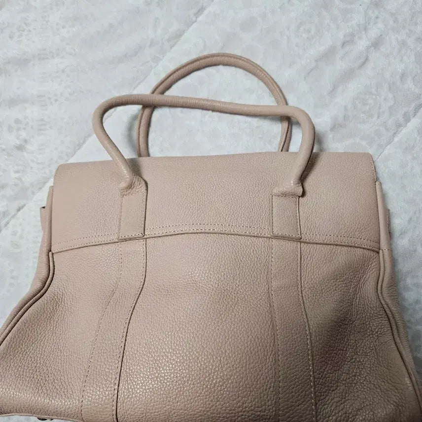 [BUNJANG] Mulberry Pink Leather Tote Bag / 멀버리 핑크 레더 토트백