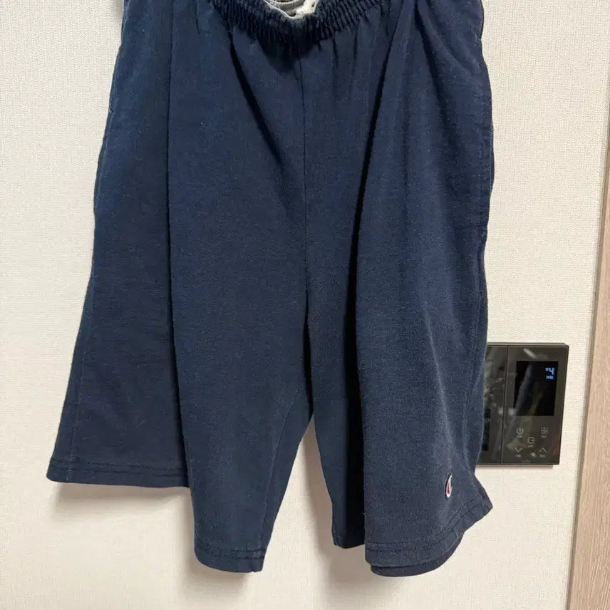 [BUNJANG] Champion Sweatpants Shorts Navy S / 챔피온  스웻팬츠 반바지 트레이닝복 네이비 S