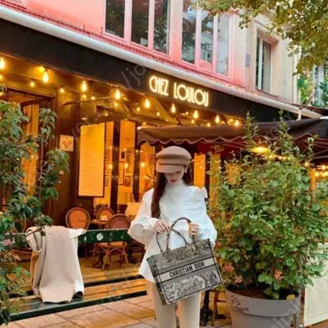 [BUNJANG] Classic Beige Semi Bootcut Slacks Pants / 정통 베이지 세미 부츠컷 슬랙스 바지 오피스룩