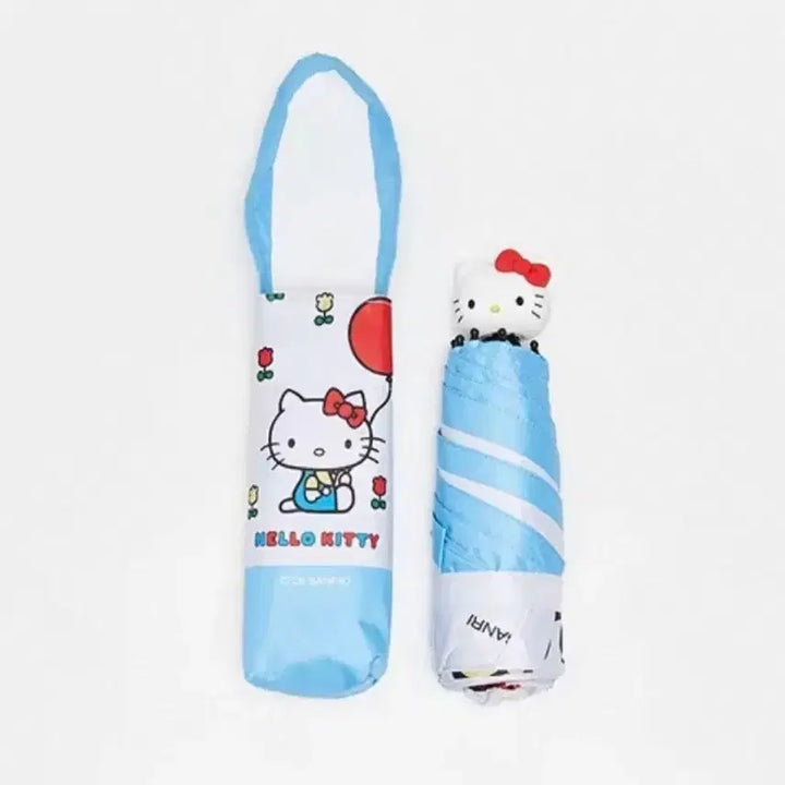 [SOLD OUT] 우산 3단 접이식 양산 헬로키티 자외선차단