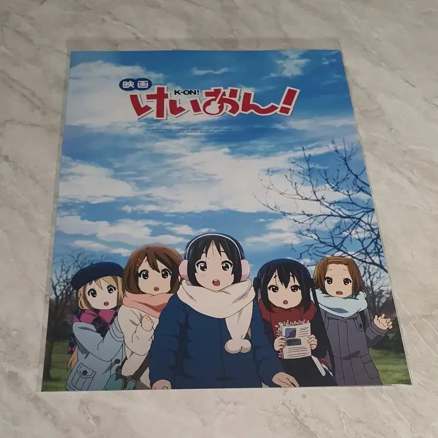 [BUNJANG] K-ON! London Trip Poster / 케이온 런던 여행중 포스터 판매합니다.