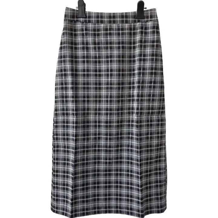 [BUNJANG] Checkered Skirt with Back Banding / S/뒷밴딩 체크 스커트/새제품