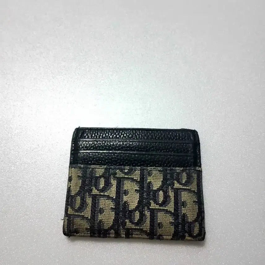 [BUNJANG] Dior Oblique Card Holder Black / 디올 오블리크 카드지갑 블랙