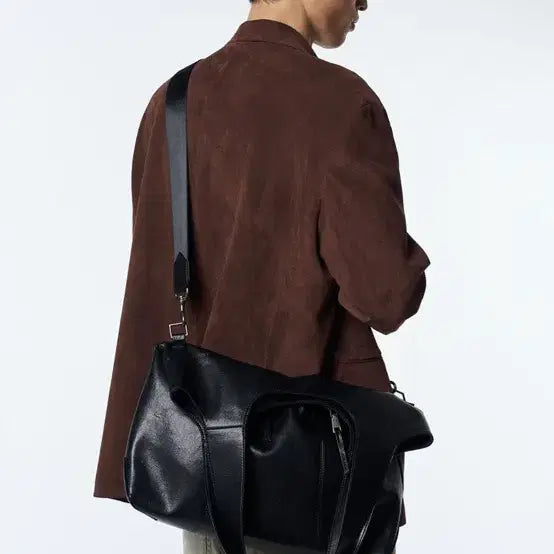 [BUNJANG] Dope Jason Consign Folding Leather Shoulder Bag / 도프제이슨 컨시젼 폴딩 레더숄더백