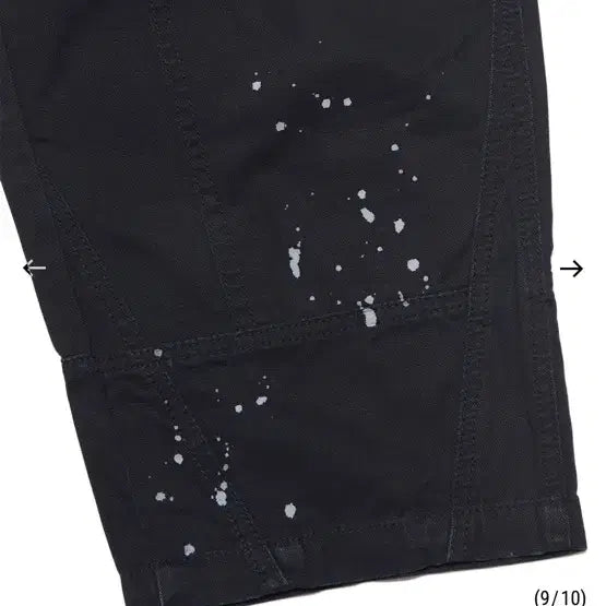 [BUNJANG] No Manual Painted Double Knee Pants / 노메뉴얼 페인티드 바지PAINTED DOUBLE KNEE PANTS