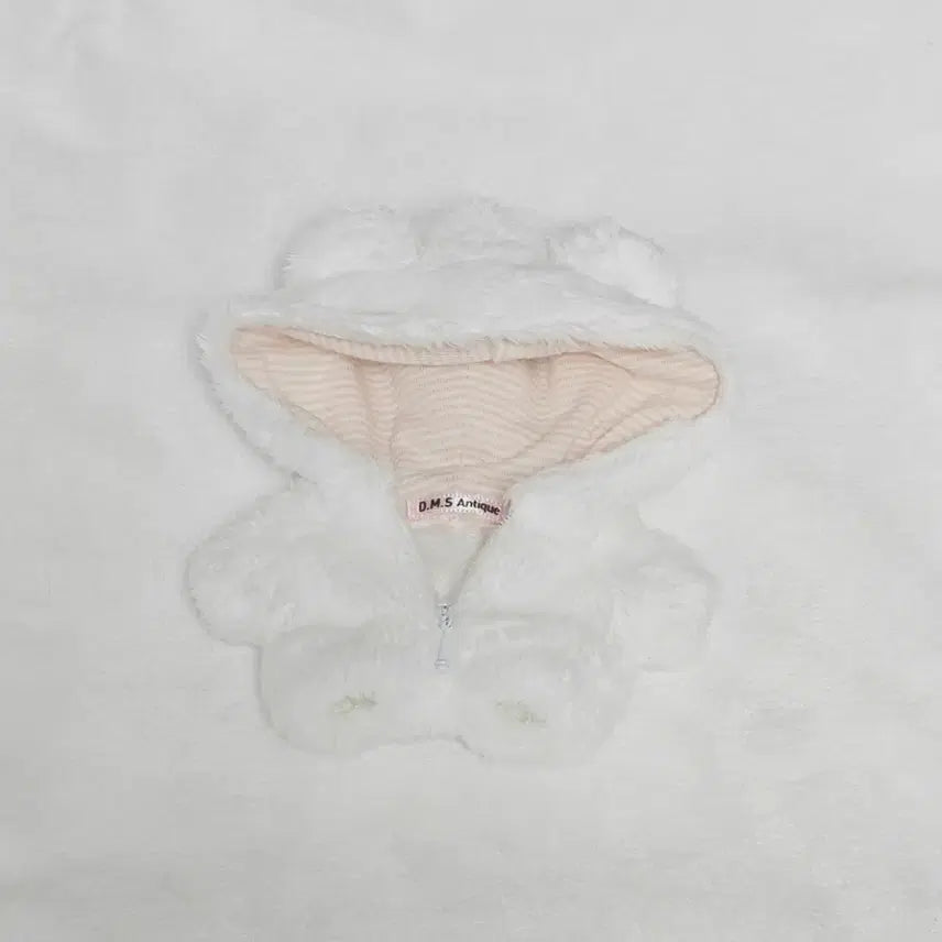 [BUNJANG] 10cm DMMS Polar Bear Plush Doll / 10cm솜옷장 Dms옷장 폴라베어 /20cm솜인형옷(검색키워드)