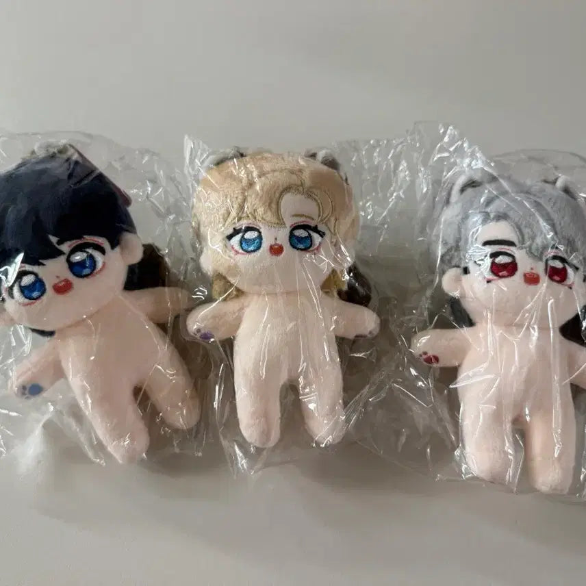 [BUNJANG] PLAVE 10cm Plush Doll YeJun Noah EunHo Bundle Set / 플레이브 10cm 인형 너부리특공대 예준 노아 은호 미개봉