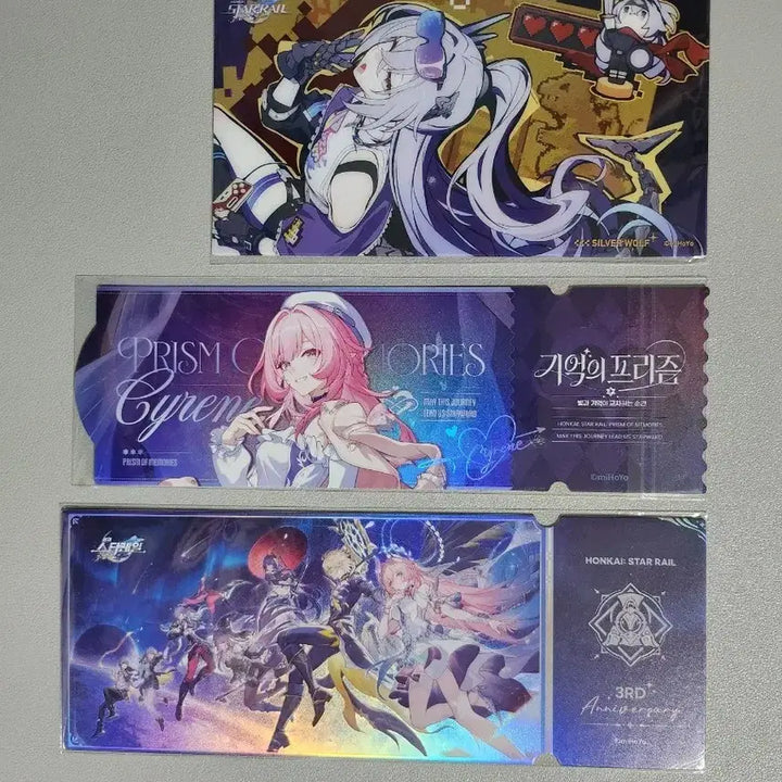 [BUNJANG] Honkai: Star Rail "Prosperity" Pop-up Ticket / POB (Silver Wolf) / 스타레일 환락 팝업티켓/특전(은랑)