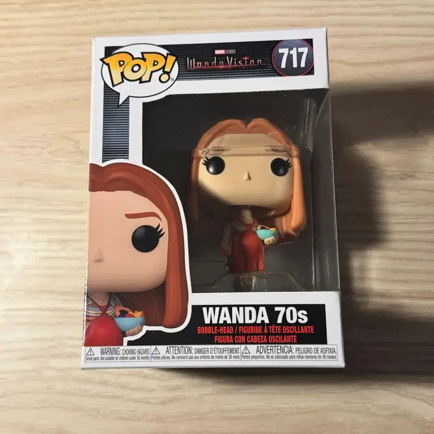 [BUNJANG] Funko Pop Wanda Maximoff Scarlet Witch Figure / 펀코팝 완다 스칼렛 위치 펀코 피규어 Funko