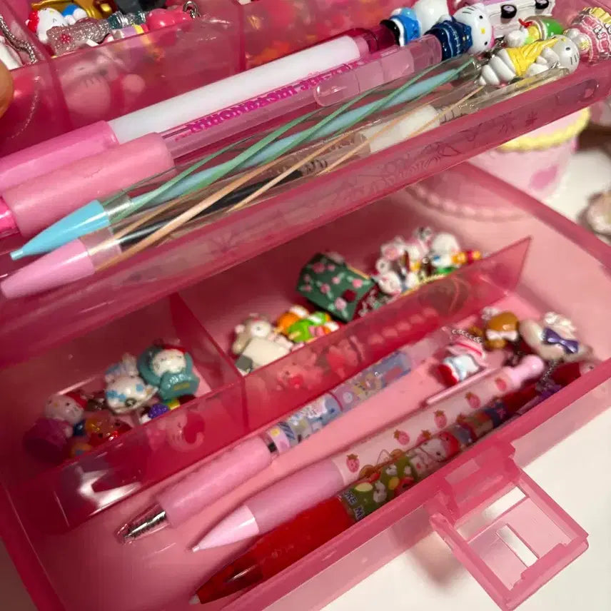 [BUNJANG] Vintage Hello Kitty Storage Box / 고전키티 보관함