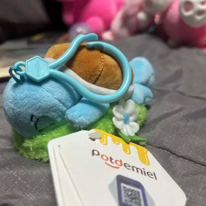 [BUNJANG] Pokemon Squirtle Grass Doll Keychain / 꼬부기 잔디 인형 키링 포켓몬스터
