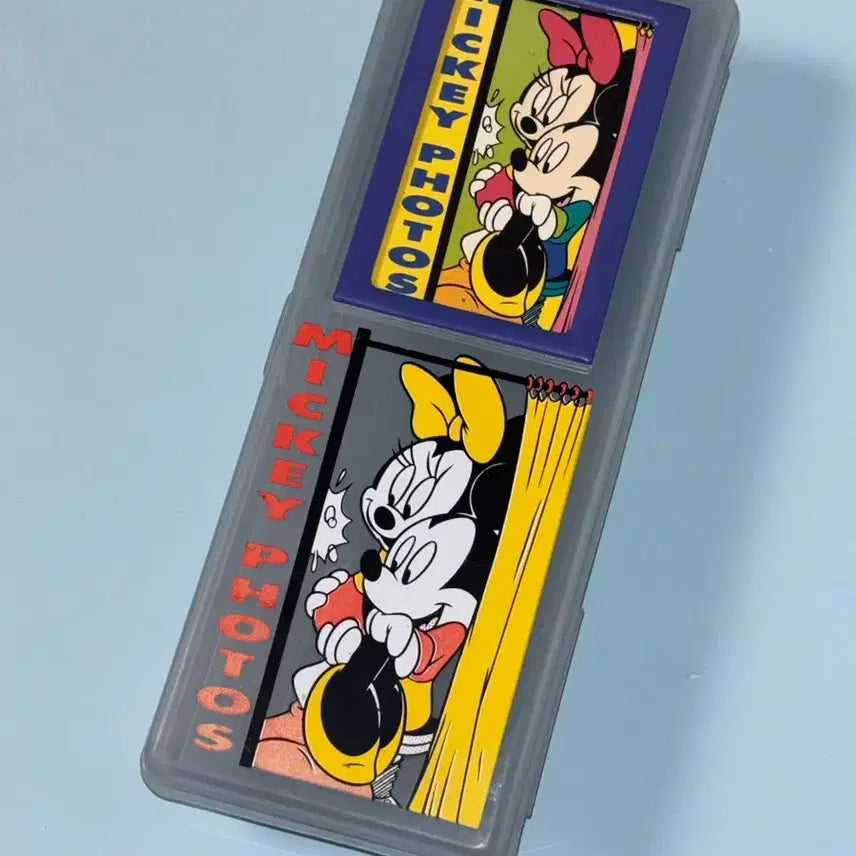 [BUNJANG] Disney Mickey Mouse Pencil Case / 고전문구 디즈니 미키마우스 필통 케이스