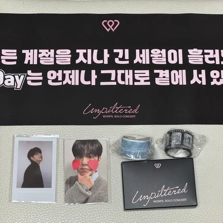 [BUNJANG] DAY6 Wonpil Unfiltered Final Concert Entry Gift / 원필 막콘 언필터드 입장 기프트