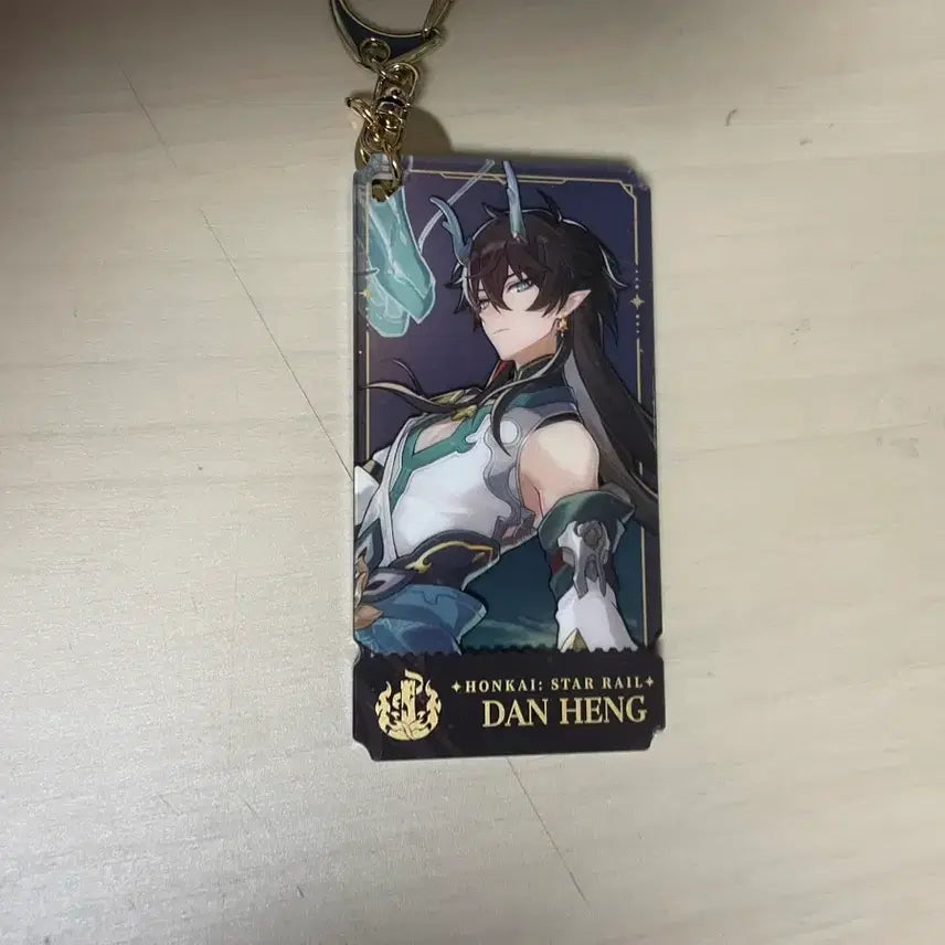 [BUNJANG] Genshin Impact Dan Heng Keychain / 붕괴 스타레일 단항 키링