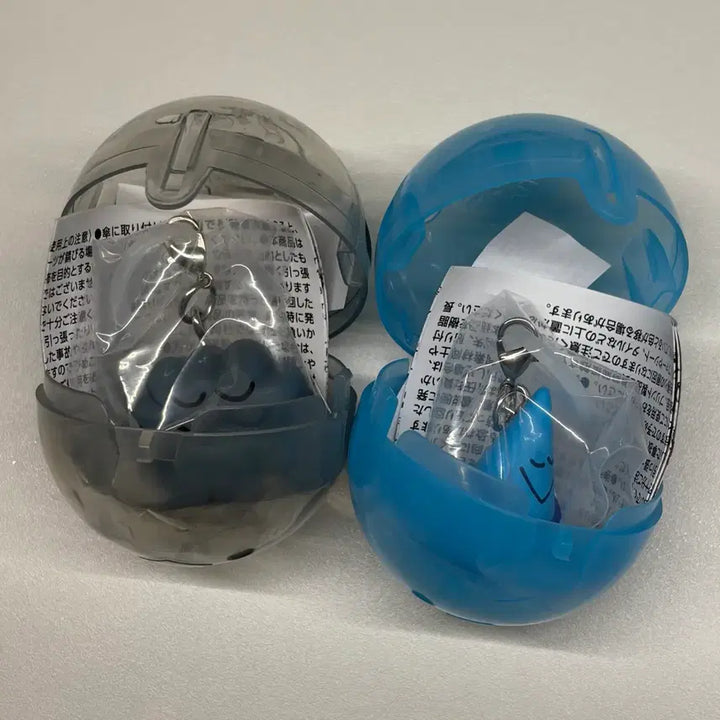 [BUNJANG] Daisuke Kondo "Mejirushi" Cloud &amp; Droplet Gachapon Set / [일괄] 다이스케콘도 메지루시 구름 물방울 세트 피규어 가챠 키링