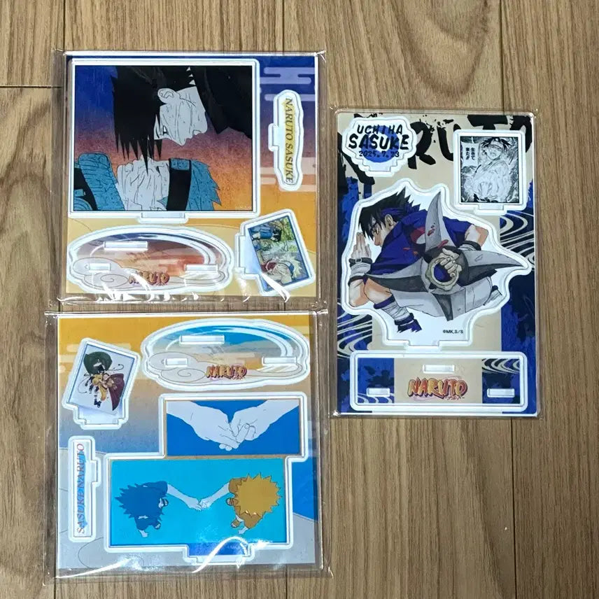 [BUNJANG] Naruto Sasuke Diorama Set (3 Types) / 나루토 사스케, 나루토 디오라마 3종 일괄