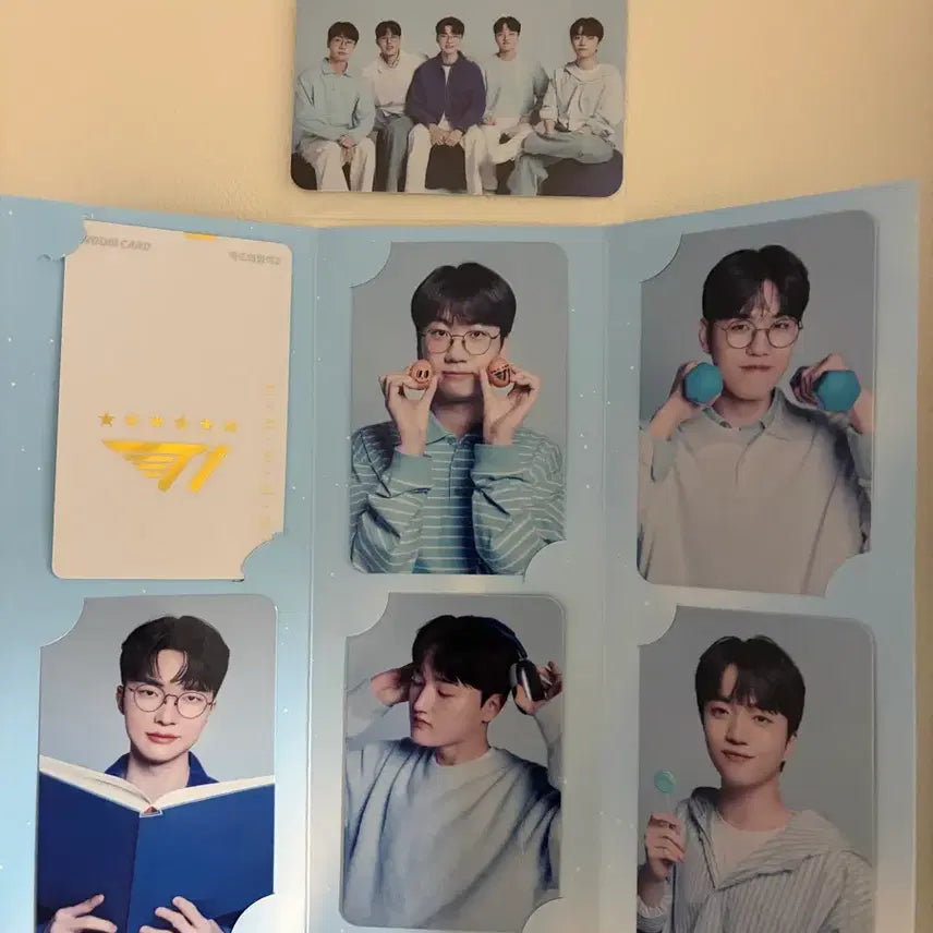[BUNJANG] T1 Woori Bank Card Photocard Set / (택포) 티원 T1 우리은행 카드 포카 개인 단체 풀셋 오너 포스터