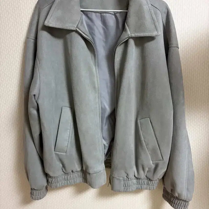 [BUNJANG] Minimalist Grey Blouson Jacket / 그레이 블루종 자켓 / 상태 좋음 / 데일리 아우터