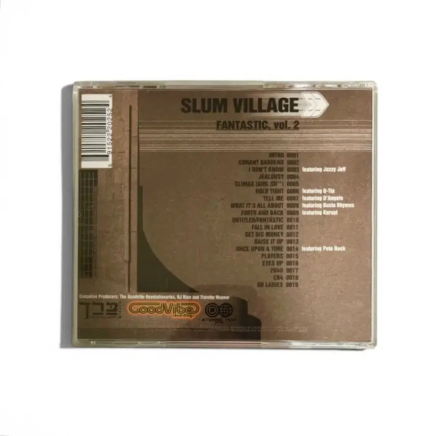 [BUNJANG] Slum Village Fantastic Vol. 2 CD / Slum Village - Fantastic, Vol. 2 CD