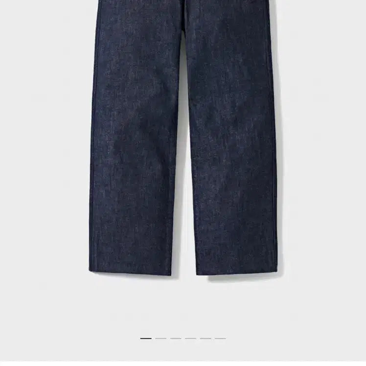 [BUNJANG] Pottery One Washed Wide Denim Blue Size 1 / 포터리 원워시드 와이드 데님 블루 1
