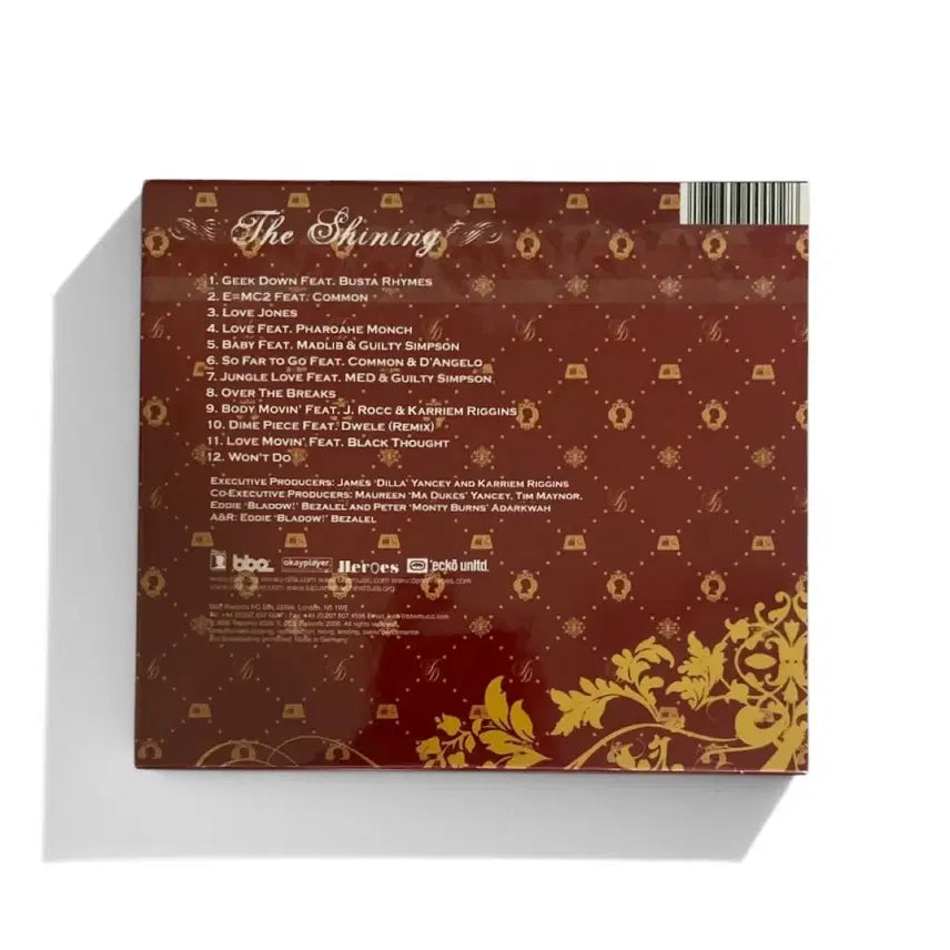 [BUNJANG] J Dilla The Shining CD / J dilla - The Shining CD