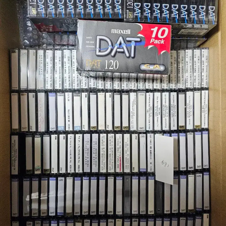 [BUNJANG] Used DAT Tapes - Maxell, Sony, Fuji, TDK / DAT TAPE