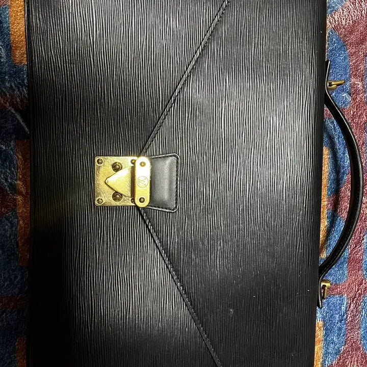 [BUNJANG] Louis Vuitton Epi Black Briefcase / 루이비통 에피 블랙 서류 가방  토트백 정품