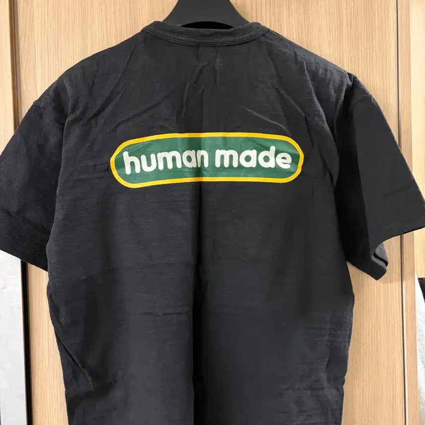 [BUNJANG] Human Made Black T-Shirt / 휴먼메이드 블랙 반팔티